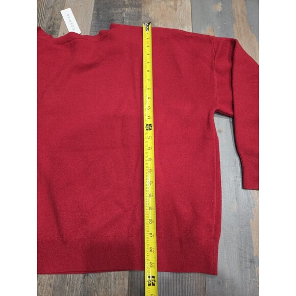 Believe Red Woman’s Christmas Sweater Rio & Rian NWT New Size 3X Holiday B10 - Picture 8 of 11